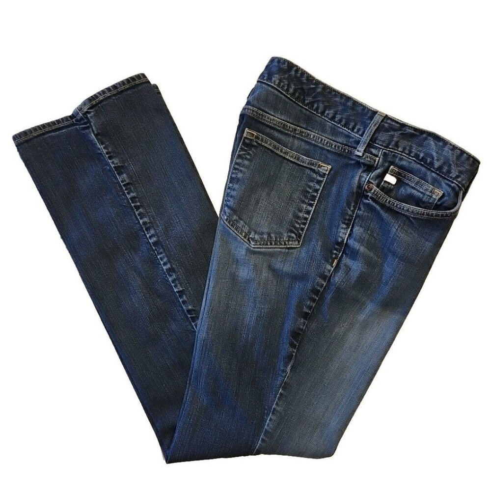 Eddie Bauer Women's Boot Cut Jeans - Dark Blue